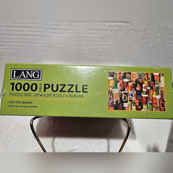 Lang 1000pc Beer Collage Puzzle - Picture 2 of 6